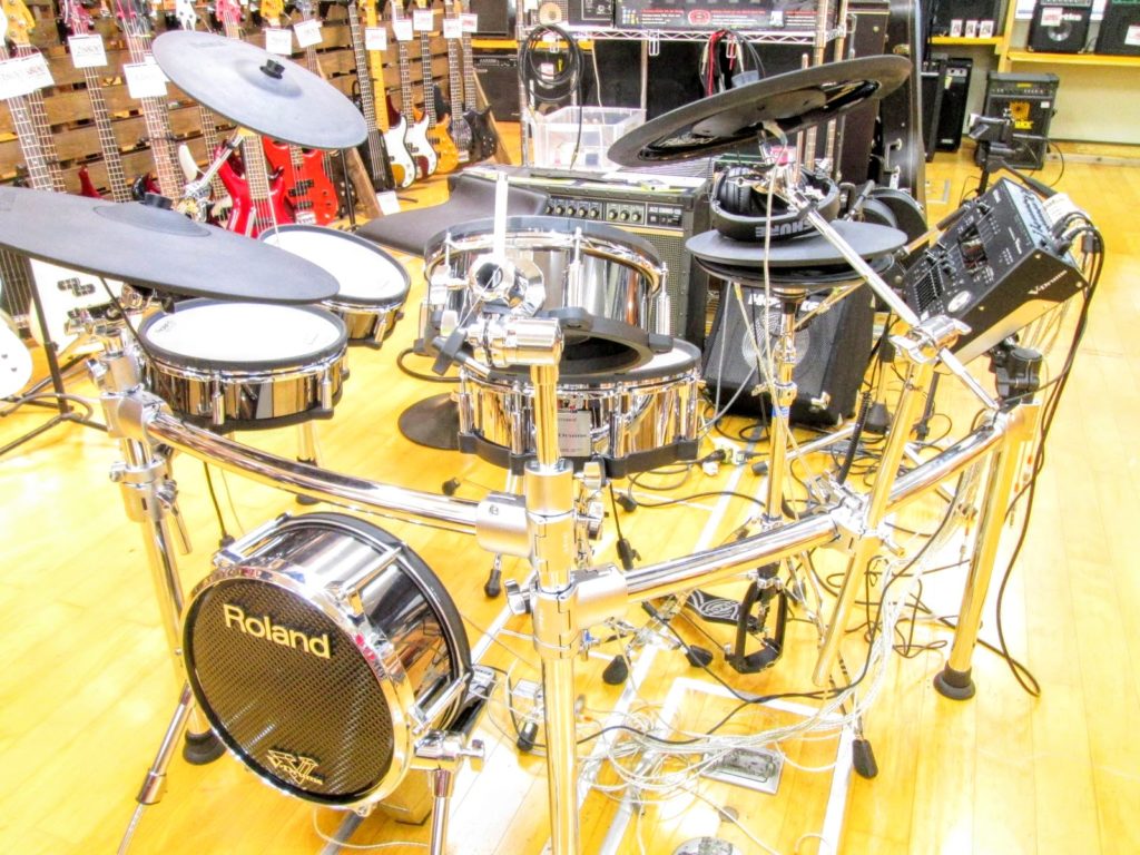 大阪府より、ローランド 電子ドラムセット TD-50KVA V-Drumsを買取頂き